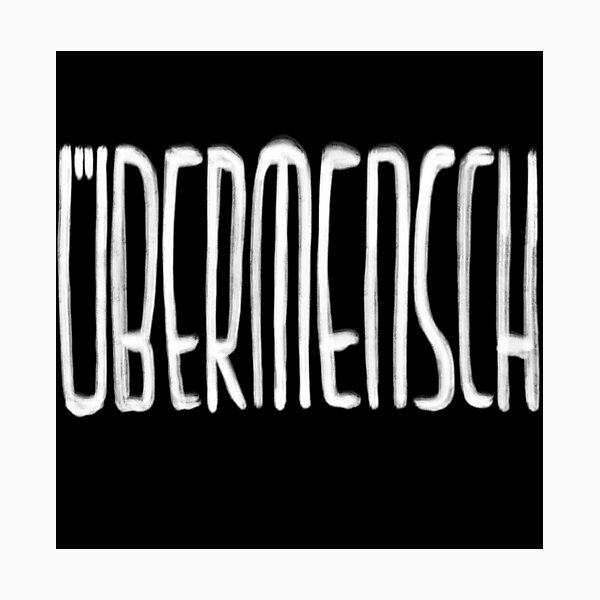 Item preview, Niietsche Ubermensch designed and sold by badlydrawnbabe.