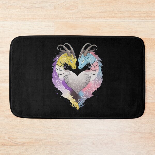 Item preview, Nonbinary Transgender Dragons LGBT Pride Flag designed and sold by Clara Hollins.