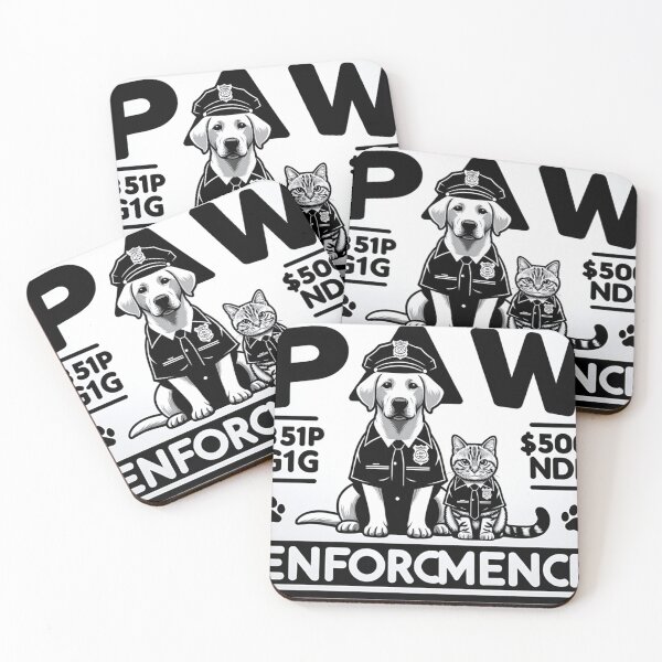 Item preview, Paw Enforcement designed and sold by 5dward.
