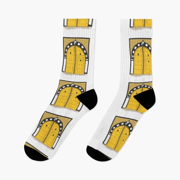 Item preview, Captivating Elegance: Exploring the Beauty of Yellow Traditional Tunisian Doors designed and sold by Enjoy my  tea time.
