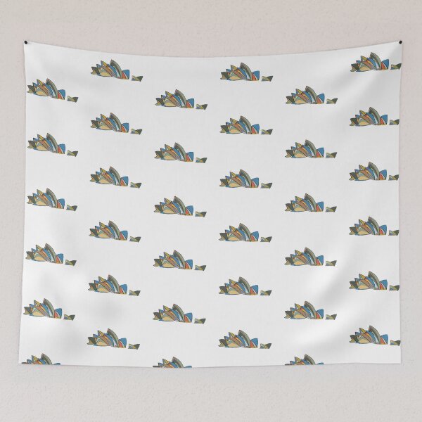 Item preview, Sydney Opera House Wall Art – Abstract Australian Architecture No.1 designed and sold by iampaulmorris.