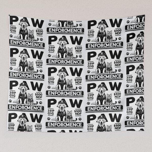 Item preview, Paw Enforcement designed and sold by 5dward.