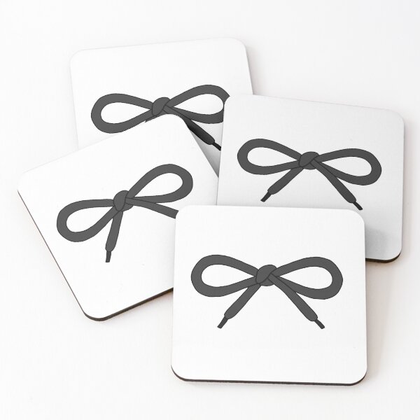 Item preview, Black Shoelace Bow designed and sold by wonderxwander.