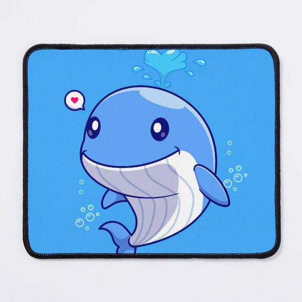 Item preview, Cute Whale Swimming Cartoon Vector Icon designed and sold by hjian8219.