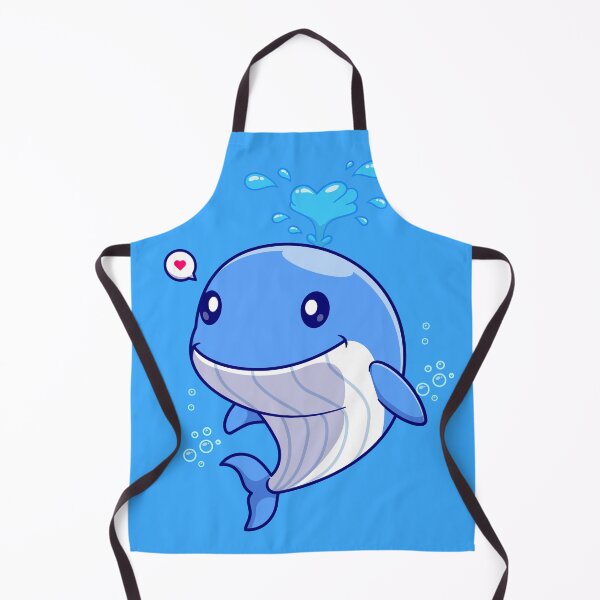 Item preview, Cute Whale Swimming Cartoon Vector Icon designed and sold by hjian8219.