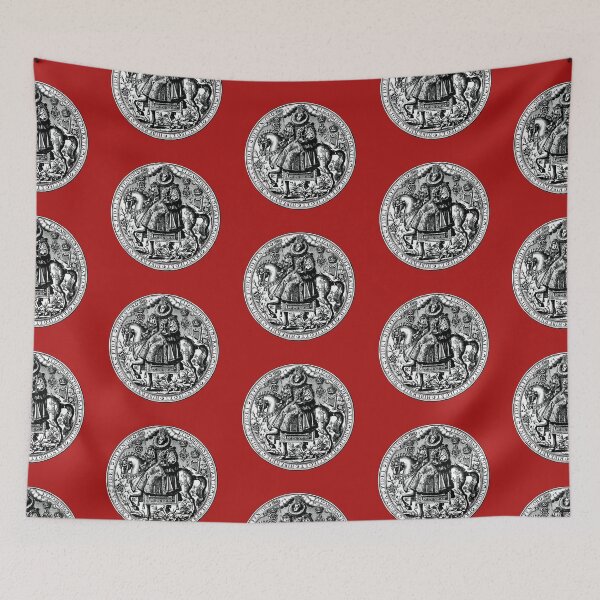 Item preview, Tudor Medallion Queen Elizabeth I on Horseback designed and sold by Pixelchicken.