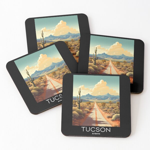Item preview, A Vintage Travel Illustration of Tucson - Arizona - US  designed and sold by GoodOldVintage.