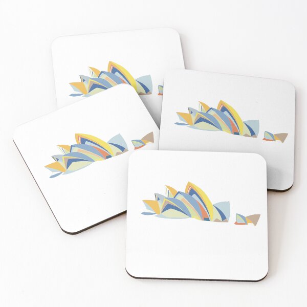 Item preview, Sydney Opera House Wall Art – Abstract Australian Architecture No.3 designed and sold by iampaulmorris.