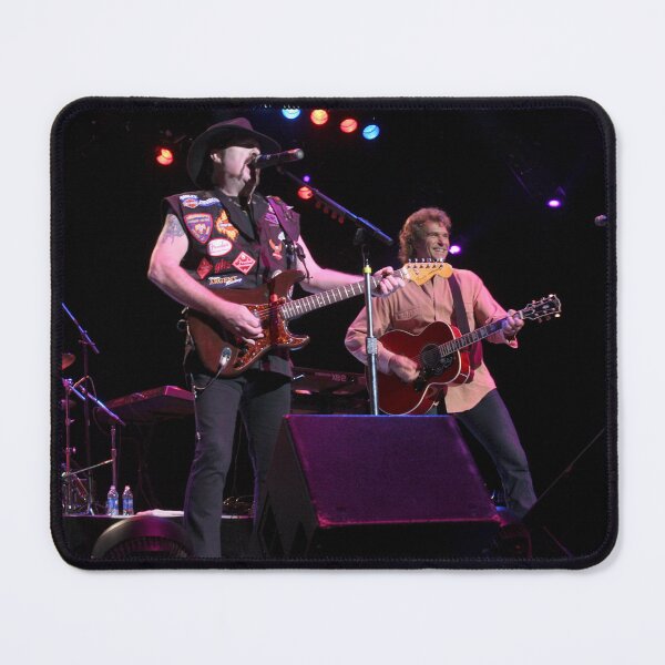 Item preview, Hughie Thomasson and Henry Paul - The Outlaws - Photograph designed and sold by ConcertImages.
