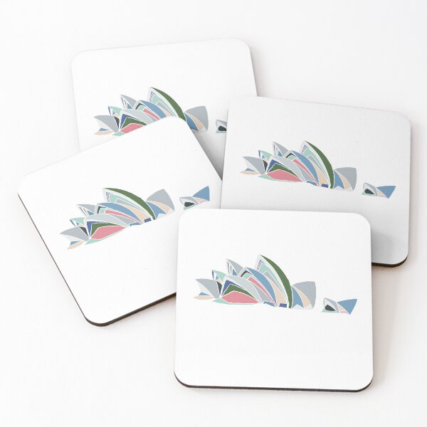 Item preview, Sydney Opera House Wall Art – Abstract Australian Architecture No.4 designed and sold by iampaulmorris.