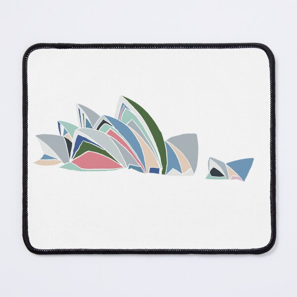 Item preview, Sydney Opera House Wall Art – Abstract Australian Architecture No.4 designed and sold by iampaulmorris.