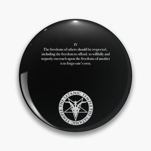 Item preview, Tenet 4 of The Satanic Temple designed and sold by Bambi0102.