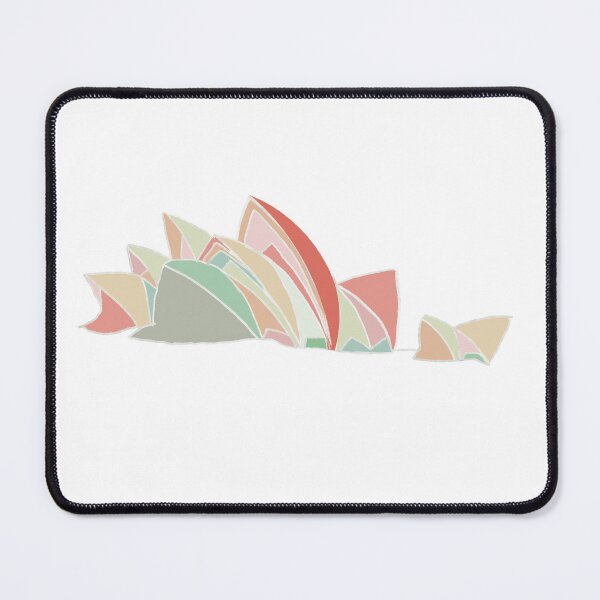 Item preview, Sydney Opera House Wall Art – Abstract Australian Architecture No.5 designed and sold by iampaulmorris.