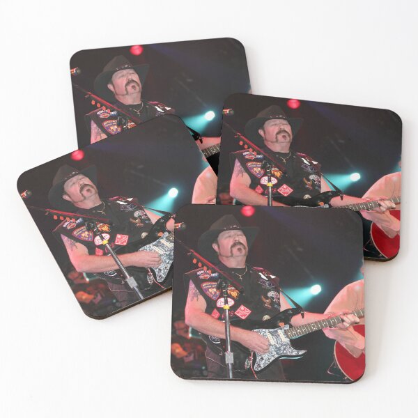 Item preview, Hughie Thomasson and Henry Paul - The Outlaws - Photograph designed and sold by ConcertImages.