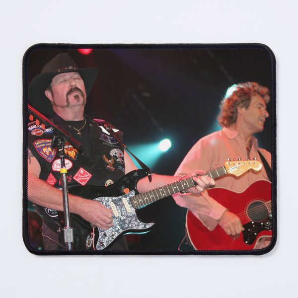 Item preview, Hughie Thomasson and Henry Paul - The Outlaws - Photograph designed and sold by ConcertImages.