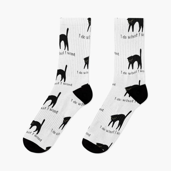 Item preview, I Do What I Want, Black Cat designed and sold by DafraDesign.