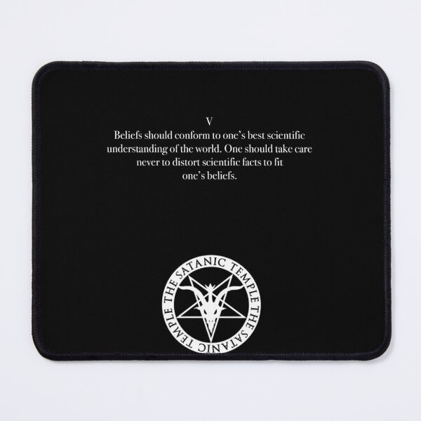 Item preview, Tenet 5 of The Satanic Temple designed and sold by Bambi0102.