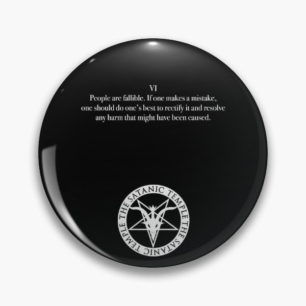 Item preview, Tenet 6 of The Satanic Temple designed and sold by Bambi0102.