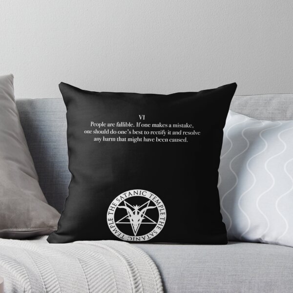 Item preview, Tenet 6 of The Satanic Temple designed and sold by Bambi0102.