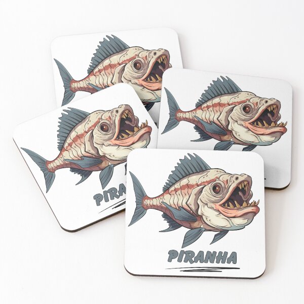 Item preview,  Piranha  - fierce and ugly designed and sold by liana campbell.