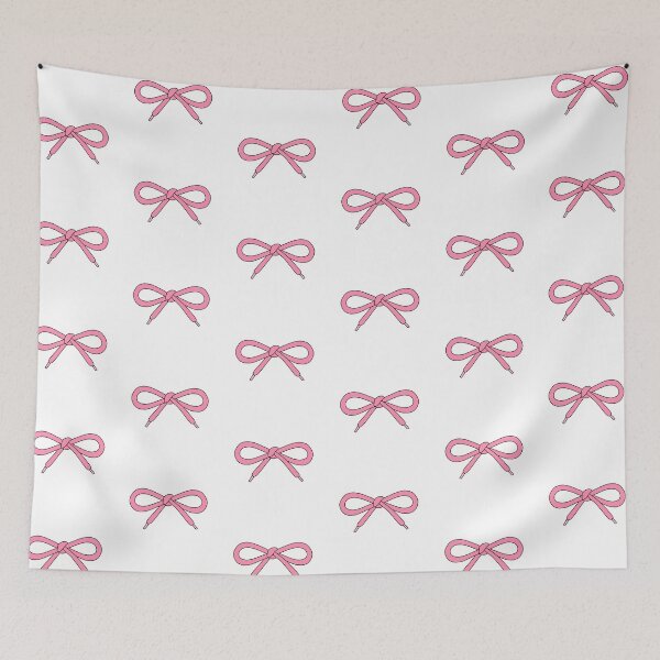 Item preview, Pink Shoelace Bow designed and sold by wonderxwander.