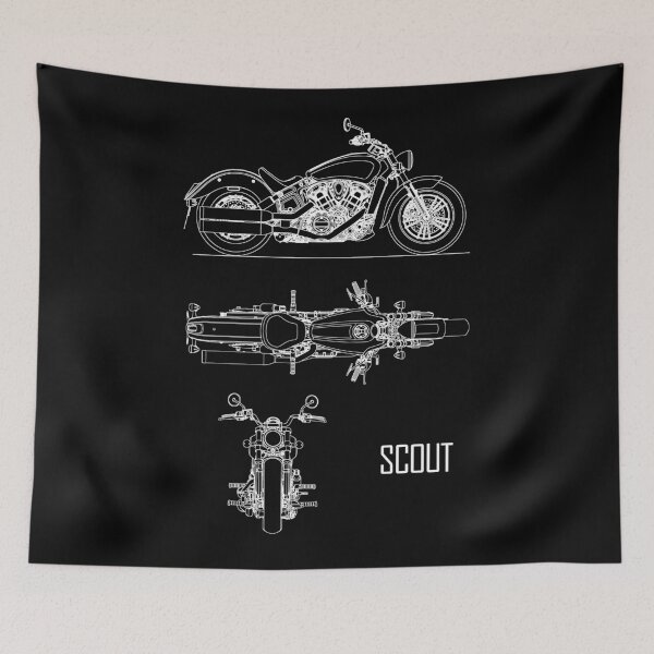 Item preview, The Scout Motorcycle designed and sold by rogue-design.