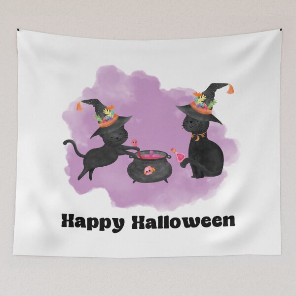 Item preview, Halloween kitten designed and sold by Neranchara.