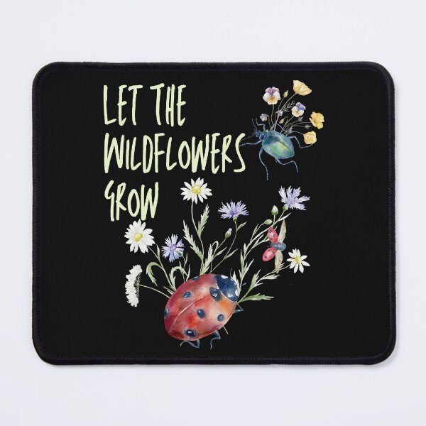 Item preview, Let The Wildflowers Grow Colorful Eco-Friendly Design designed and sold by EarthArtDesigns.