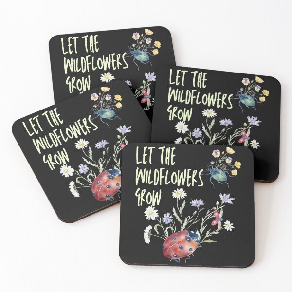 Item preview, Let The Wildflowers Grow Colorful Eco-Friendly Design designed and sold by EarthArtDesigns.