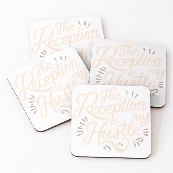 Item preview, The reception is my hustle designed and sold by GlobalDesigns-.