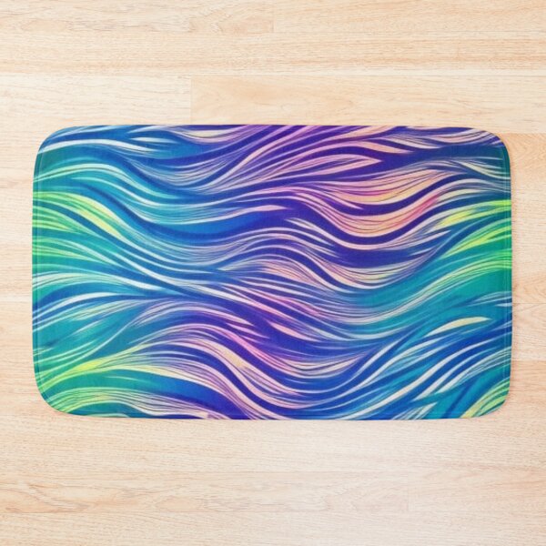 Item preview, Abstract Colorful Wavy Pattern designed and sold by calibrit.