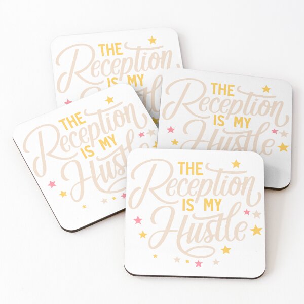 Item preview, The reception is my hustle designed and sold by GlobalDesigns-.