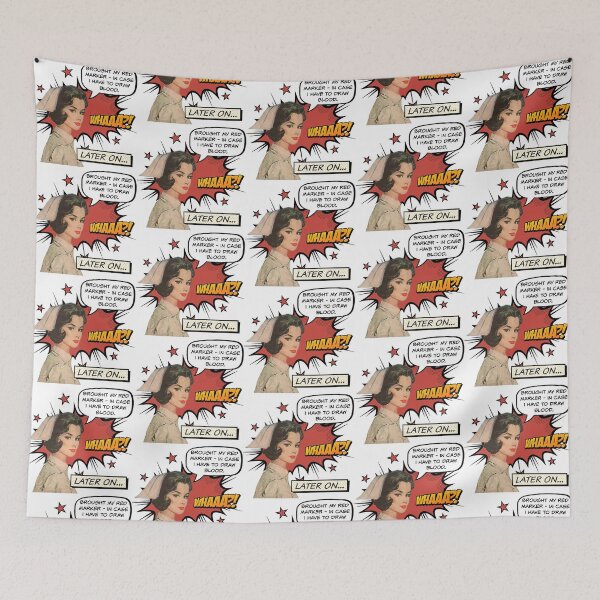 Item preview, Brought My Red Marker - In Case I Have to Draw Blood! Nurse Humor designed and sold by SSustainable.