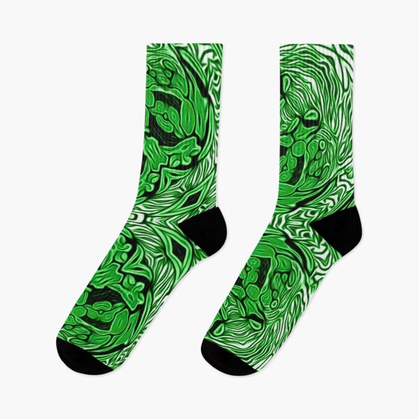 Item preview, Green field designed and sold by FluidArtByLK.