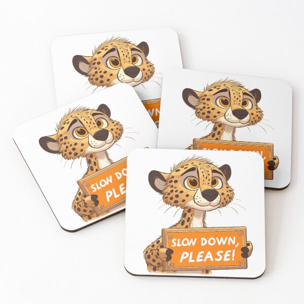 Item preview, Laughing Cheetah - The Speedster with a Sense of Humor designed and sold by SoftMax.