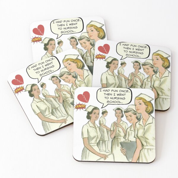 Item preview, I Had Fun Once. Then I Went to Nursing School! Nurse Humor designed and sold by SSustainable.
