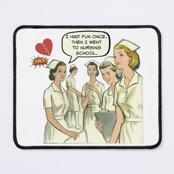 Artikelvorschau, Ich hatte einmal Spaß. Dann ging ich zur Krankenpflegeschule! Krankenschwester-Humor entworfen und verkauft von SSustainable.