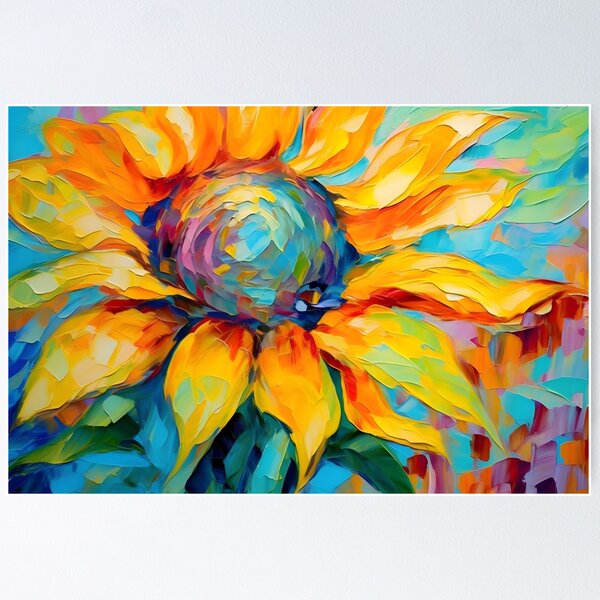 Item preview, Dancing with Sunflowers - A Harmonious Blend of Vibrance and Grace designed and sold by OlfactoART Studio.