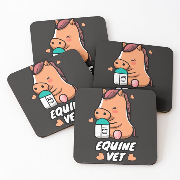 Item preview, Equine Veterinarian cute kawaii designed and sold by GlobalDesigns-.