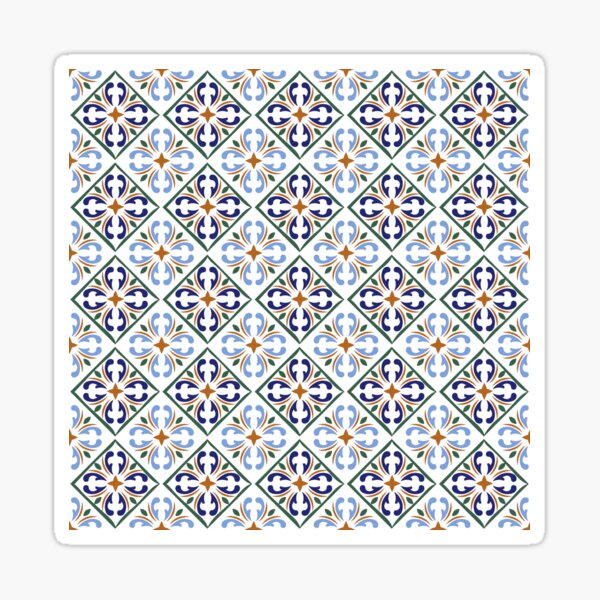 Item preview, Marrakesh Mosaic, Vintage Moroccan Tiles designed and sold by Islanr.