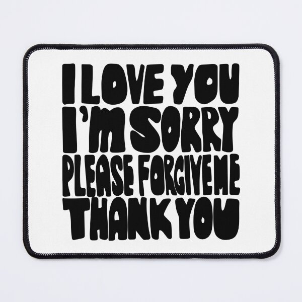 Item preview, Ho’oponopono Hawaiian Forgiveness Prayer / Mantra Black Hand Lettering designed and sold by wordznart.