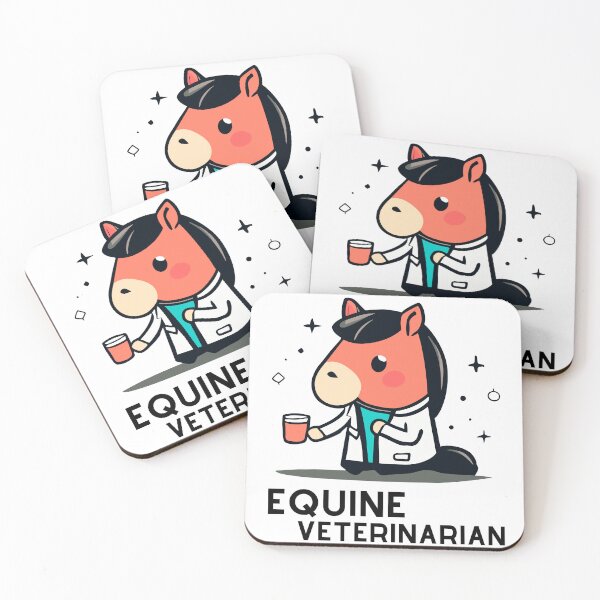 Item preview, Equine Veterinarian cute kawaii designed and sold by GlobalDesigns-.