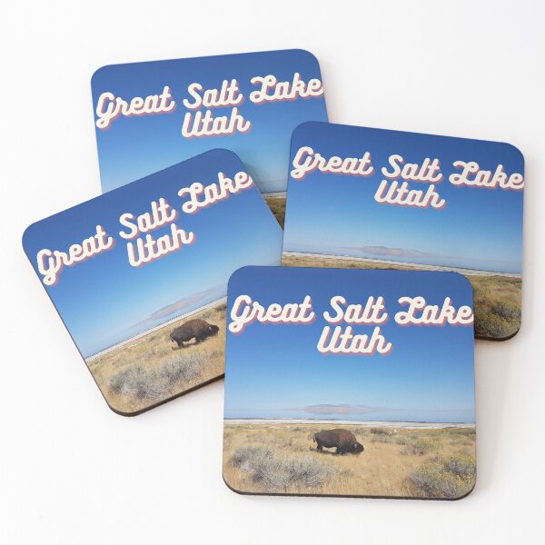 Item preview, Solitary Bison and the great salt lake designed and sold by Atecom's Global Gallery.