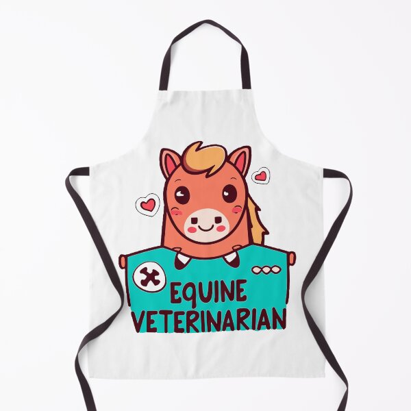 Item preview, Equine Veterinarian cute kawaii designed and sold by GlobalDesigns-.