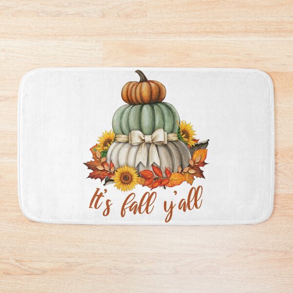 Item preview, It's fall y'all autumn pumpkin thanksgiving designed and sold by APscale-designs.