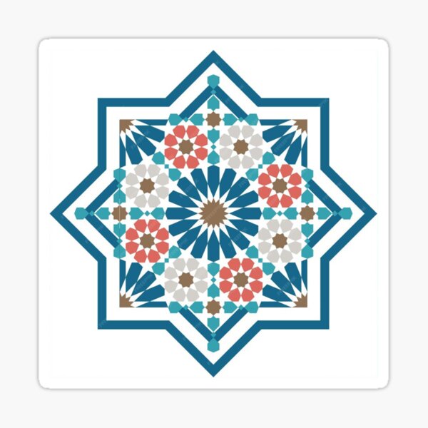 Item preview, Vintage Marrakesh Mosaic, Moroccan Tiles designed and sold by Islanr.