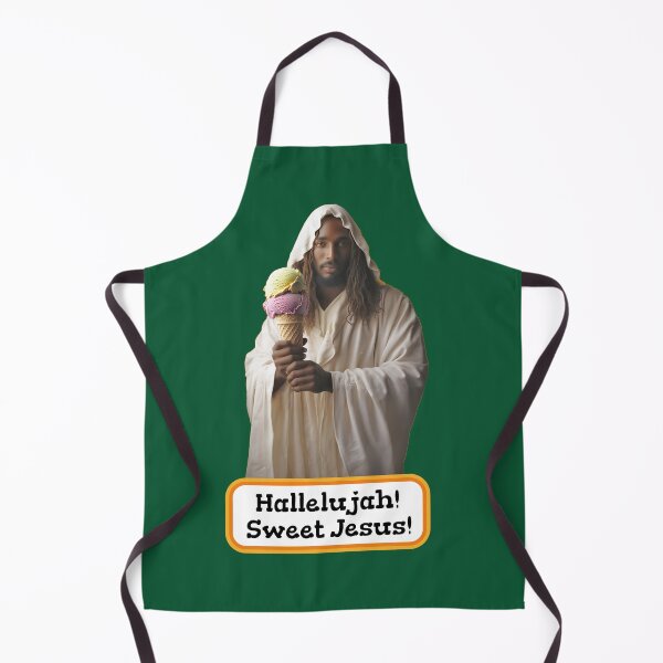 Item preview, Sweet Jesus with Ice Cream designed and sold by Cuckoorico.