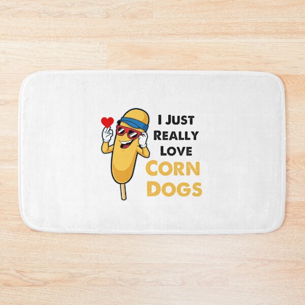 Item preview, I Just Really Love Corn Dogs, Corn Dog Lover designed and sold by SportyDogShop.