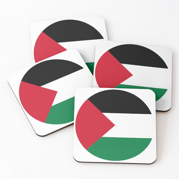 Item preview, Palestine Flag Round Art - Express Your Solidarity designed and sold by MoonElite.
