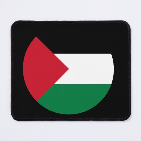 Item preview, Palestine Flag Round Art - Express Your Solidarity designed and sold by MoonElite.